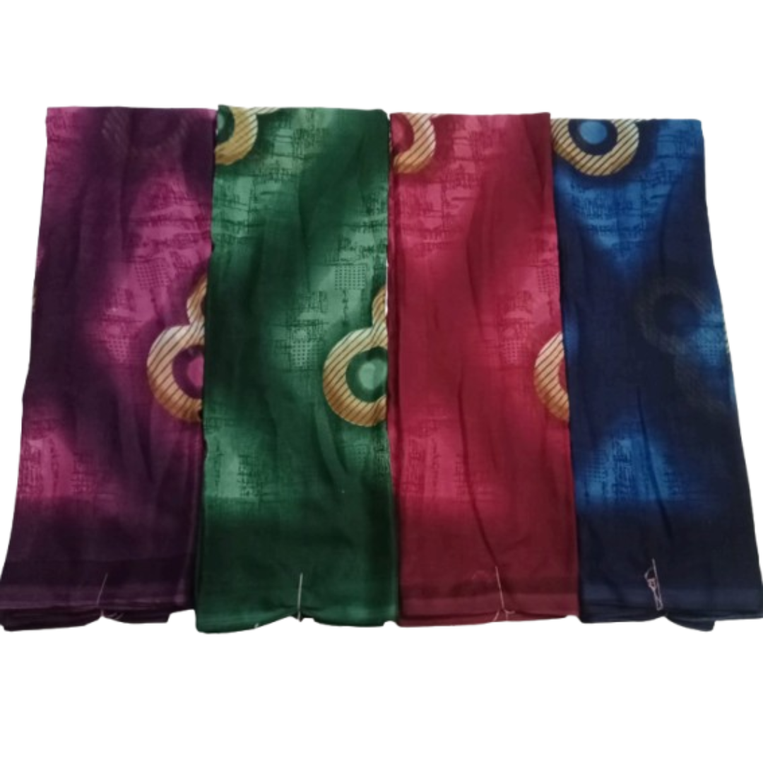 Pattern Printed Daily Wear Lightweight Saree Collection | Pack of 24 | Made In India
