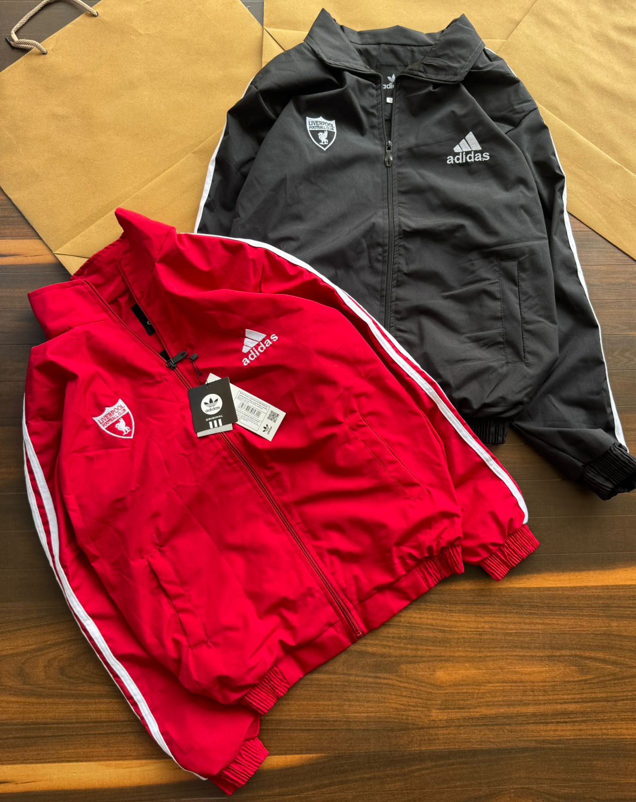 AAA+ Premium Sports Track Jacket – Full Sleeve Zip-Up with Embroidered Logo | Mixed Colors & Sizes (MOQ 25 Pcs Set